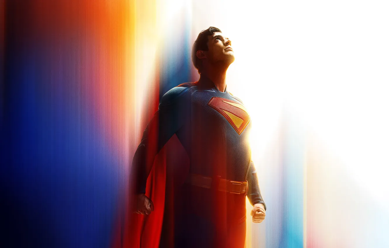 Фото обои Action, Red, Fantasy, Nathan Fillion, Blue, Superman, Flying, Suit