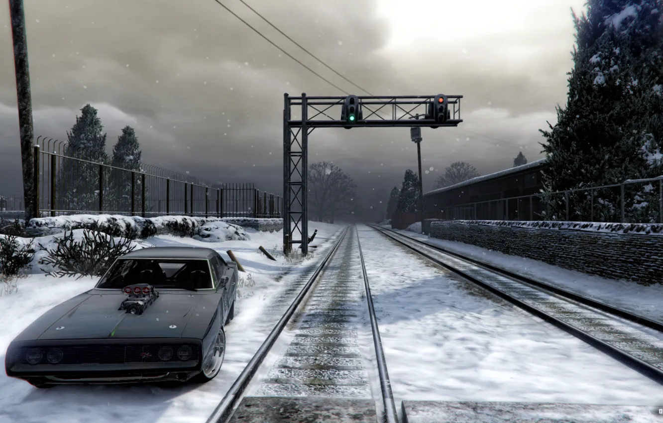 Фото обои car, dodge, GTA 5, mods, NorthYankton