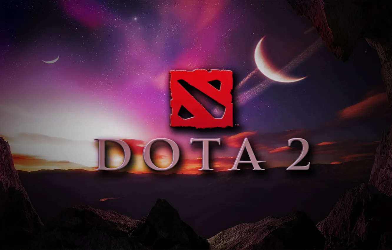 Фото обои космос, звезды, пейзаж, обои, dota, дота, дота 2, dota 2