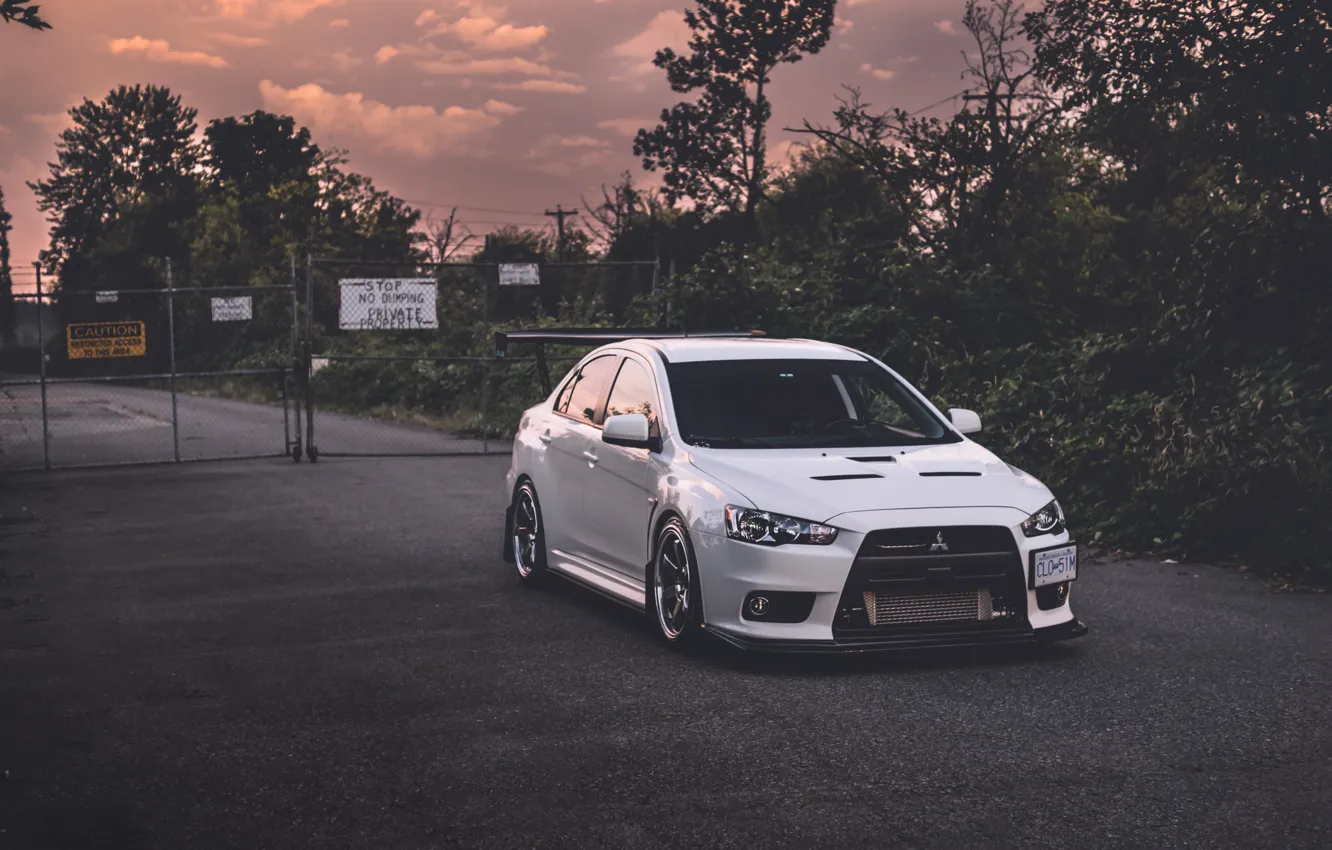 Фото обои Mitsubishi, Evolution, lancer, X, 10