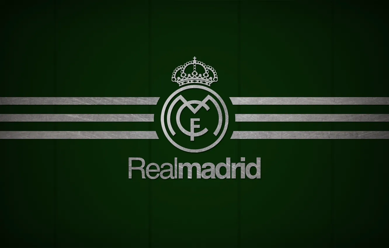 Фото обои Dark, logo, emblem, Green, minimalism, texture, background, football
