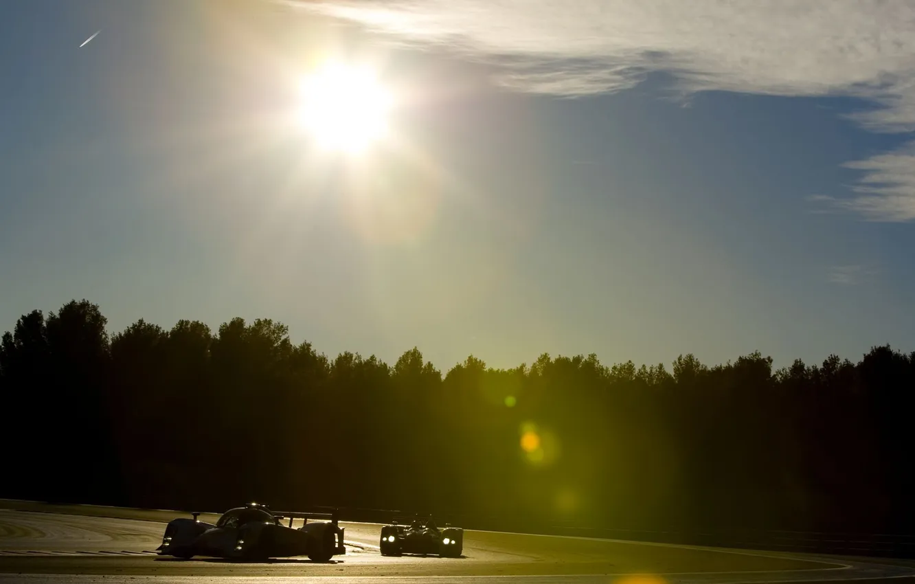Фото обои дорога, машины, скорость, Aston Martin LMP1
