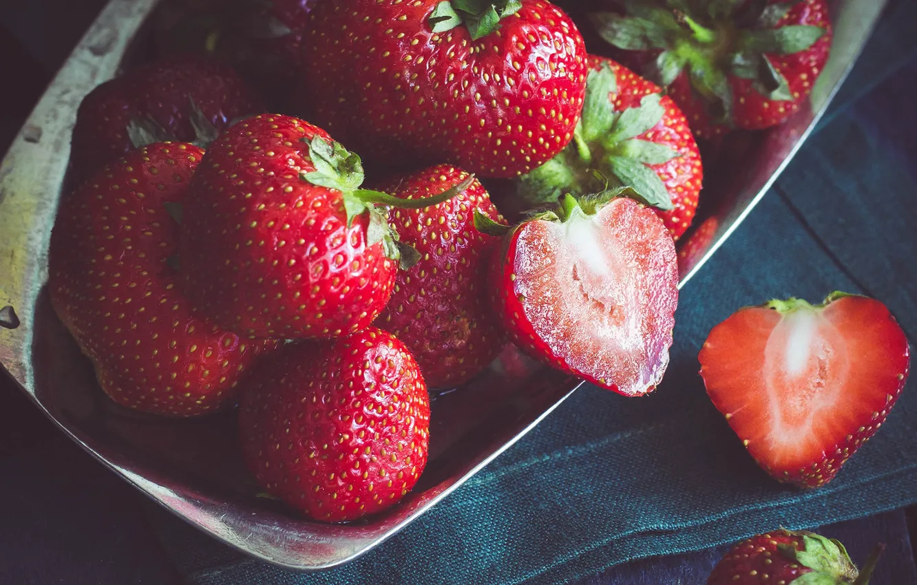 Фото обои ягоды, клубника, strawberry