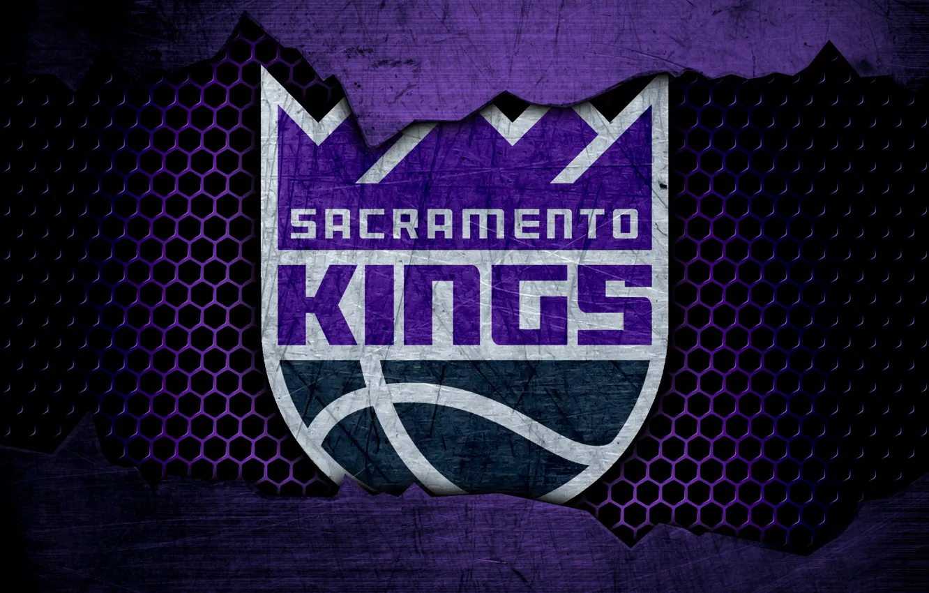 Фото обои wallpaper, sport, logo, basketball, NBA, Sacramento Kings