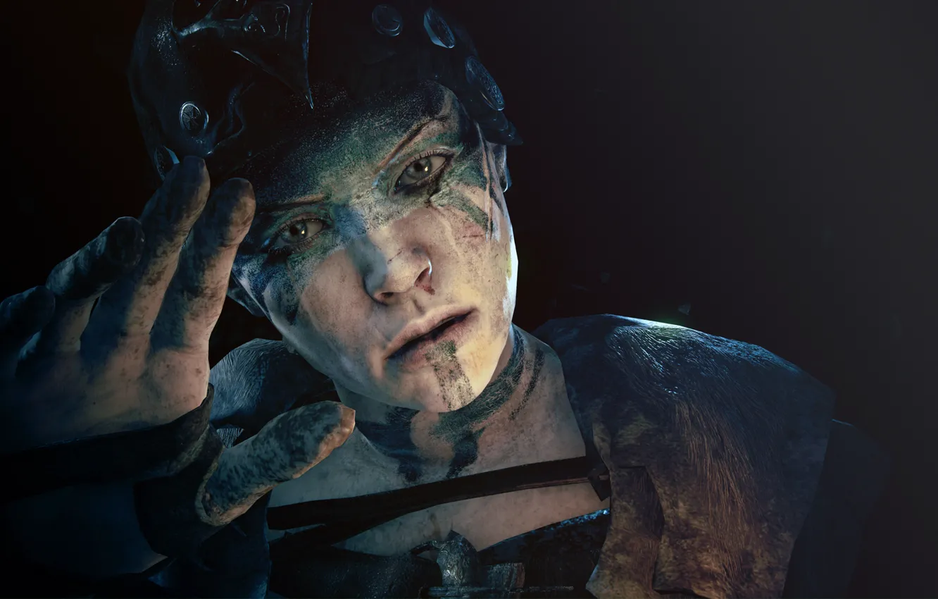 Фото обои Ninja Theory, PS4, Hellblade, Senua's Sacrifice