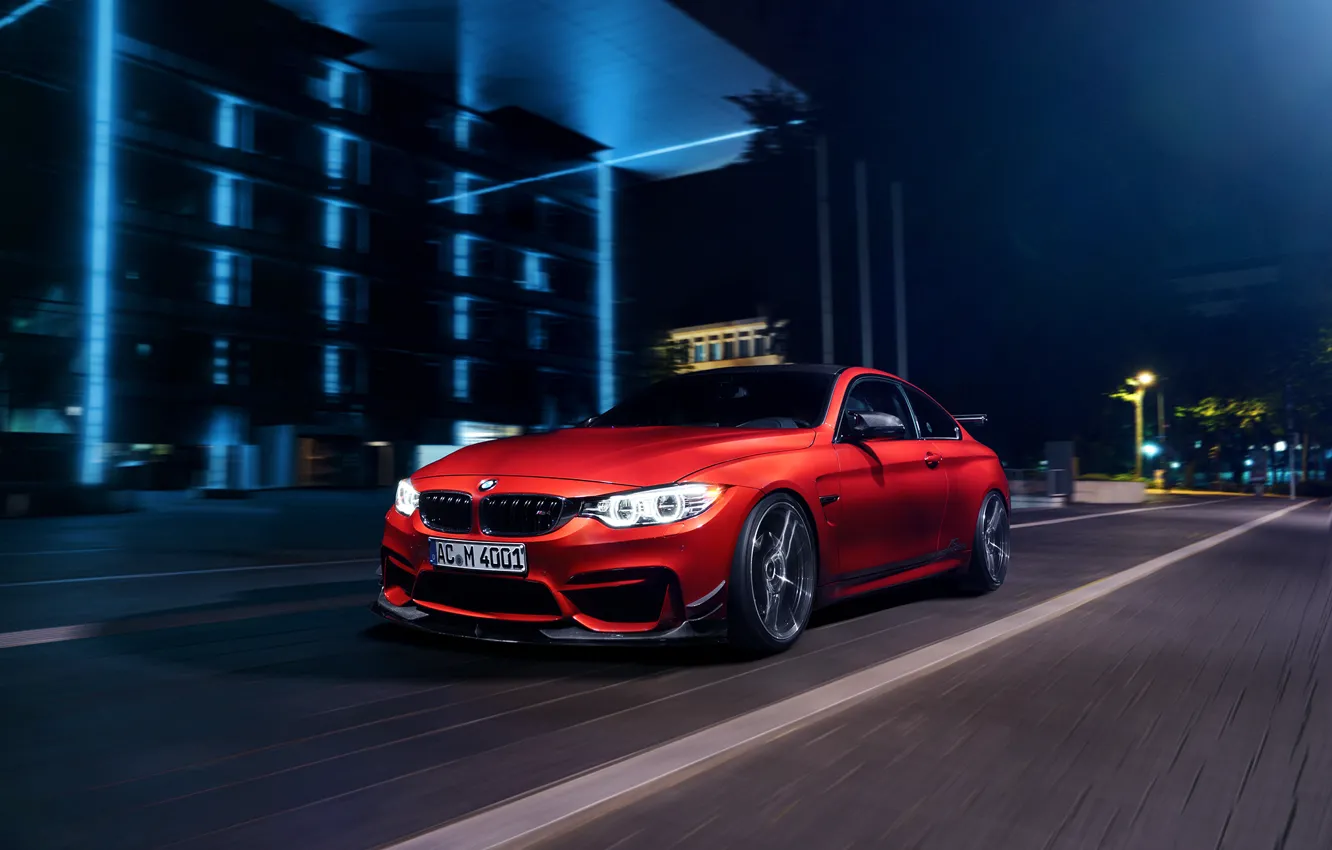 Фото обои BMW, red, Coupe, F82, by AC-Schnitzer, Export Version