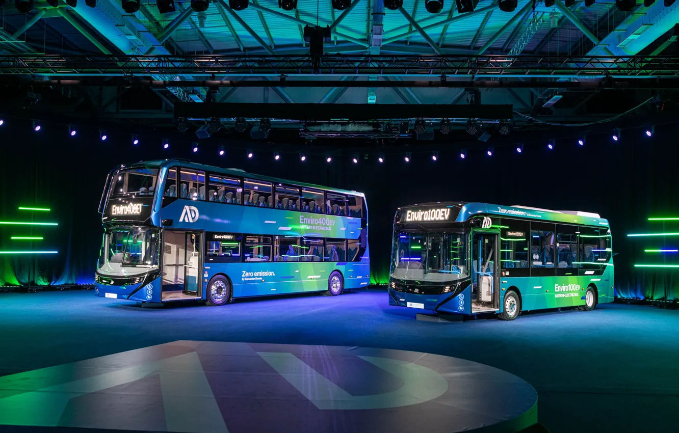 Фото обои автобус, единственный экземпляр, Alexander Dennis, Enviro400EV, городской транспорт, Enviro100EV, Alexander Dennis Enviro400EV, Alexander Dennis Enviro100EV