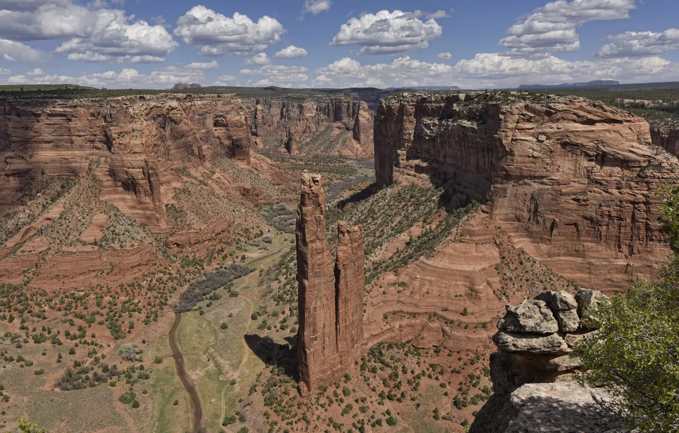 Фото обои скалы, каньон, Аризона, США