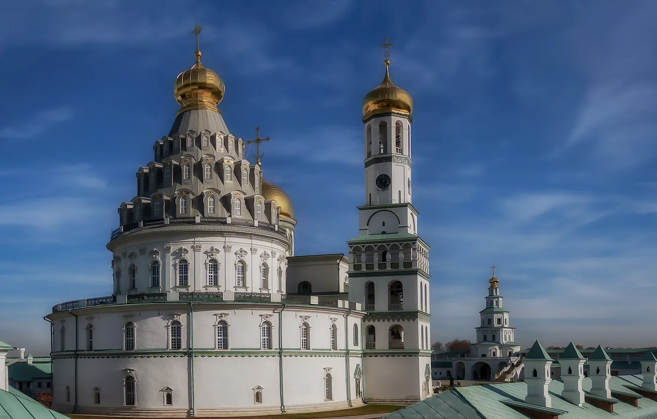 Фото обои Россия, Истра, Воскресенский Ново-Иерусалимский монастырь