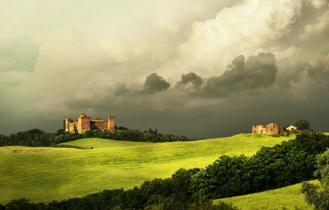 Фото обои Tuscany, Trequanda