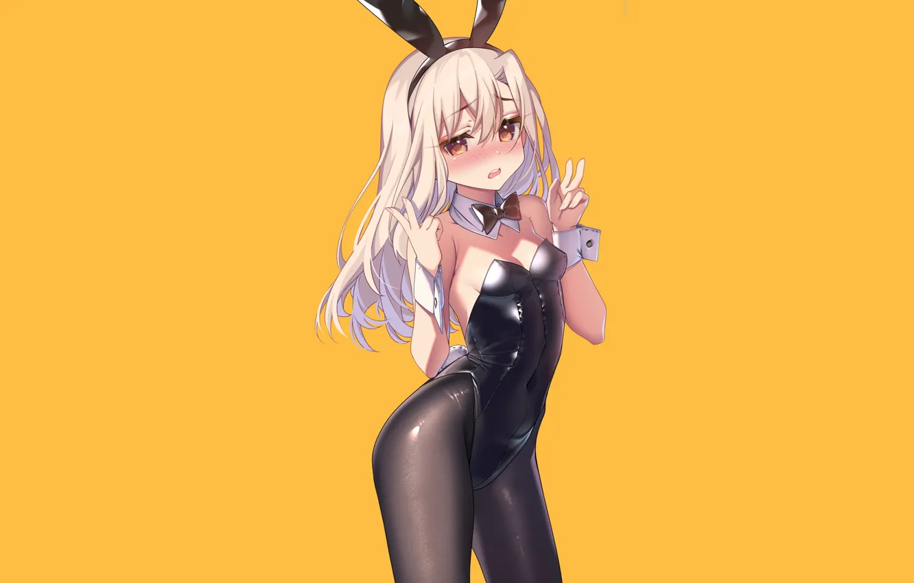 Фото обои kawaii, Girl, rabbit, anime, pretty, cute, petite, loli