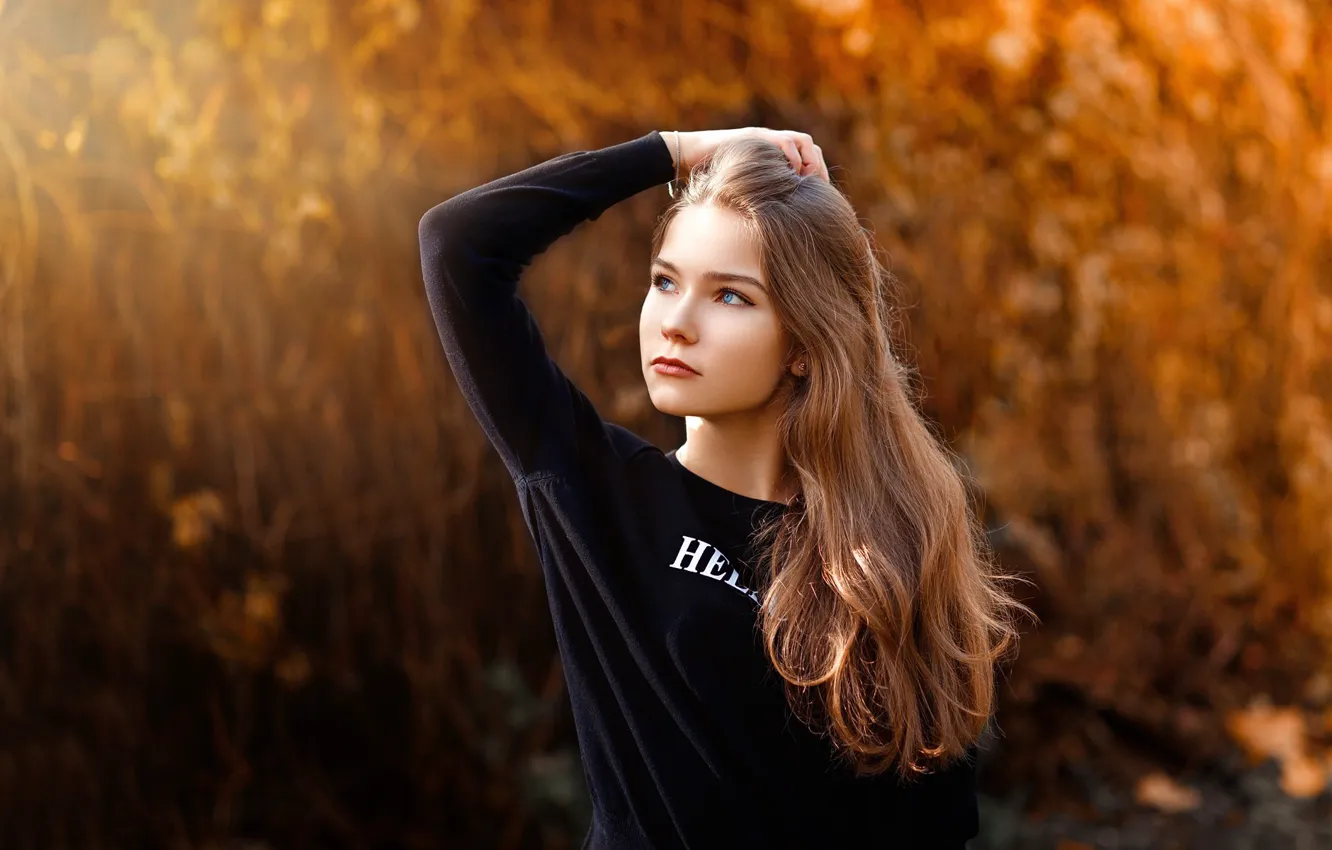 Фото обои губки, прелесть, локоны, Ксюша, фотограф Сергей Сергеев