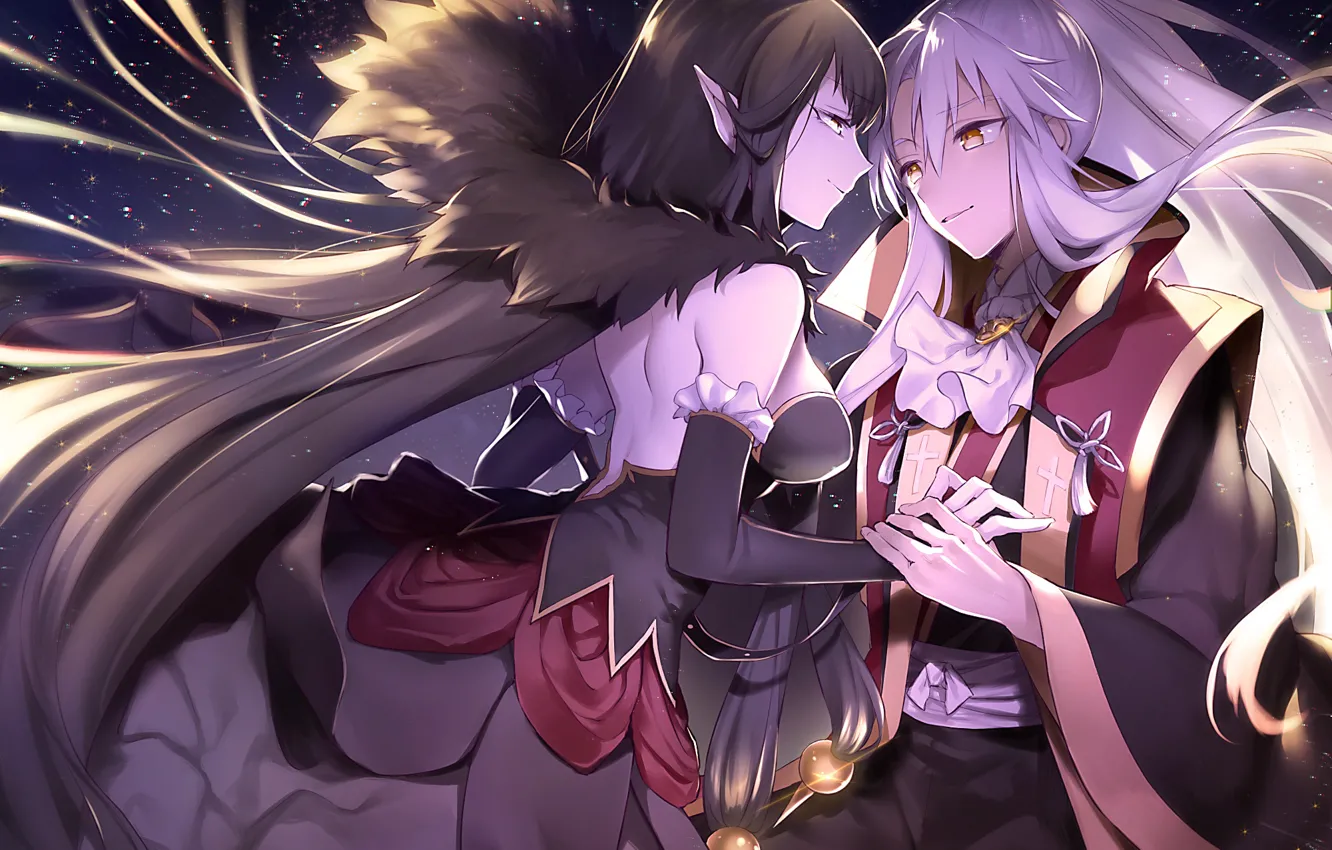 Фото обои романтика, двое, Fate - Apocrypha, Судьба Апокриф
