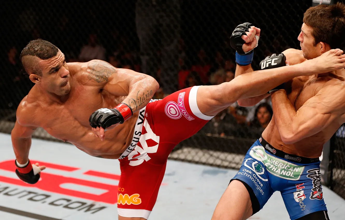 Фото обои Спорт, Бой, Обои, Драка, Схватка, Удар, Wallpaper, MMA