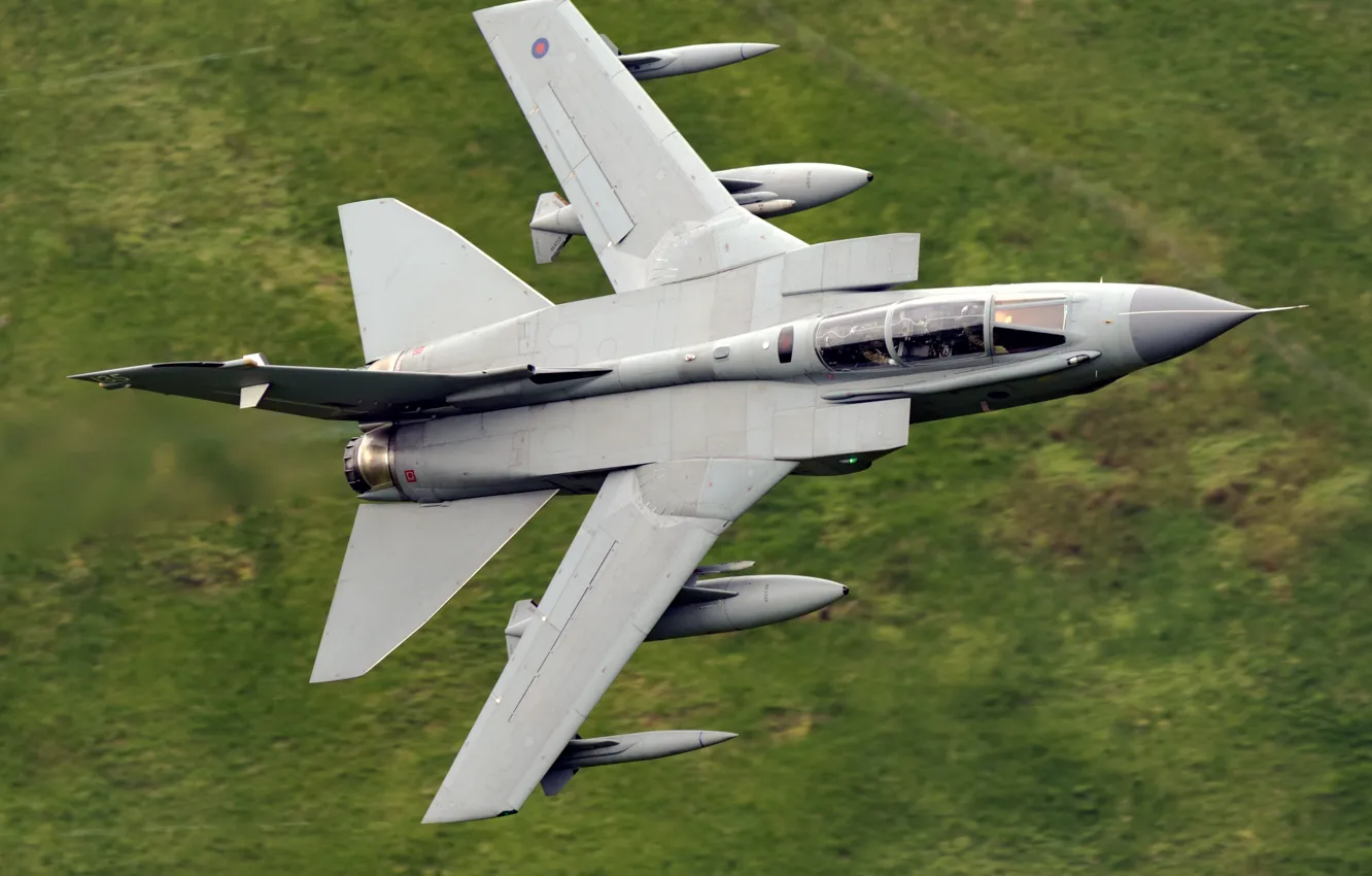 Фото обои истребитель, полёт, бомбардировщик, Tornado