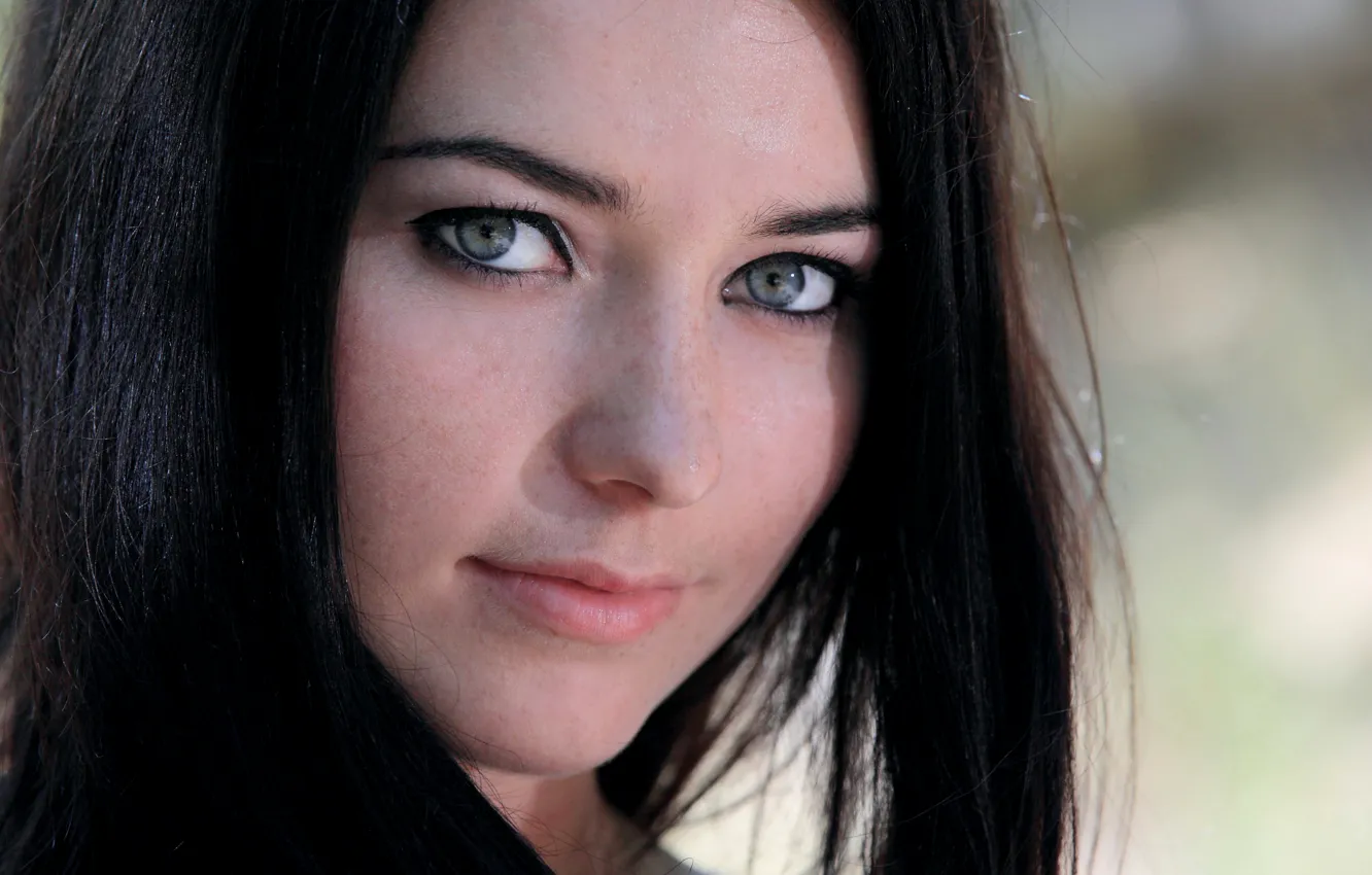 Фото обои Femjoy, Girls, Eyes, Sunny, Close Up, Olivia F, Olivia, Gaze