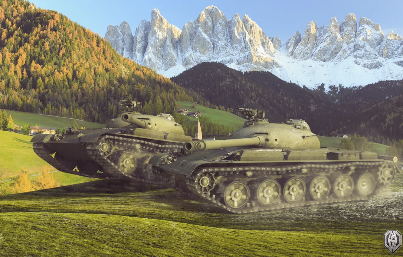 Фото обои горы, танк, СССР, танки, WoT, Мир танков, tank, World of Tanks