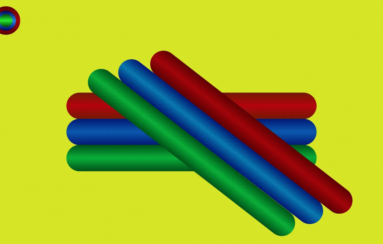 Фото обои цвет, градиент, фигура