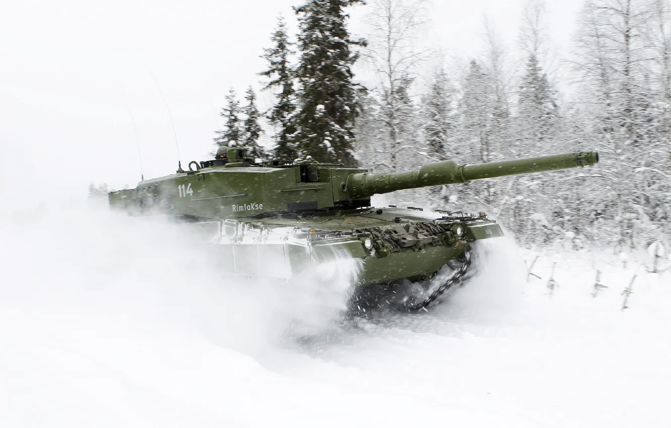 Фото обои леопард, танк, leopard, основной боевой танк ФРГ