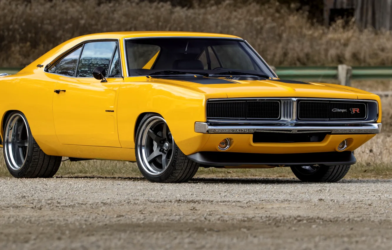Фото обои Dodge, Charger, muscle car, Ringbrothers, Dodge Charger Captiv