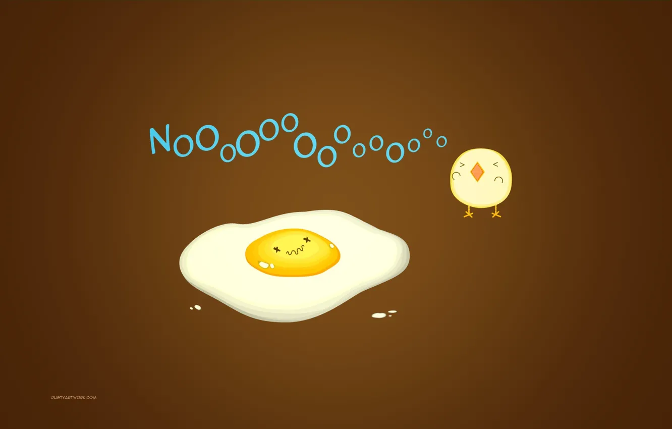 Фото обои яйцо, nooo, цыпленок
