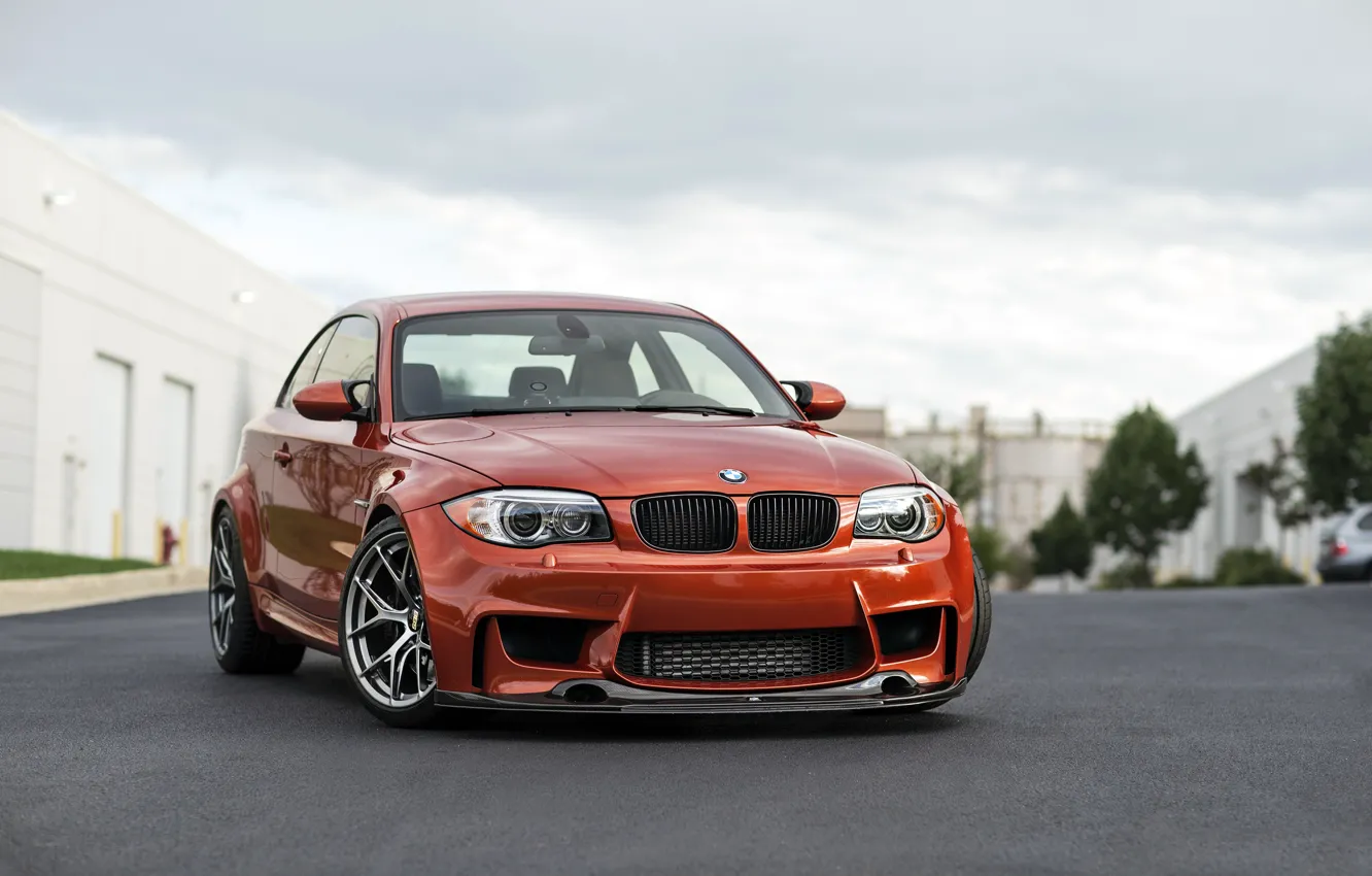 Фото обои BMW, Front, 2011, E82, M Coupe, BMW 1 Series, Eisenmann