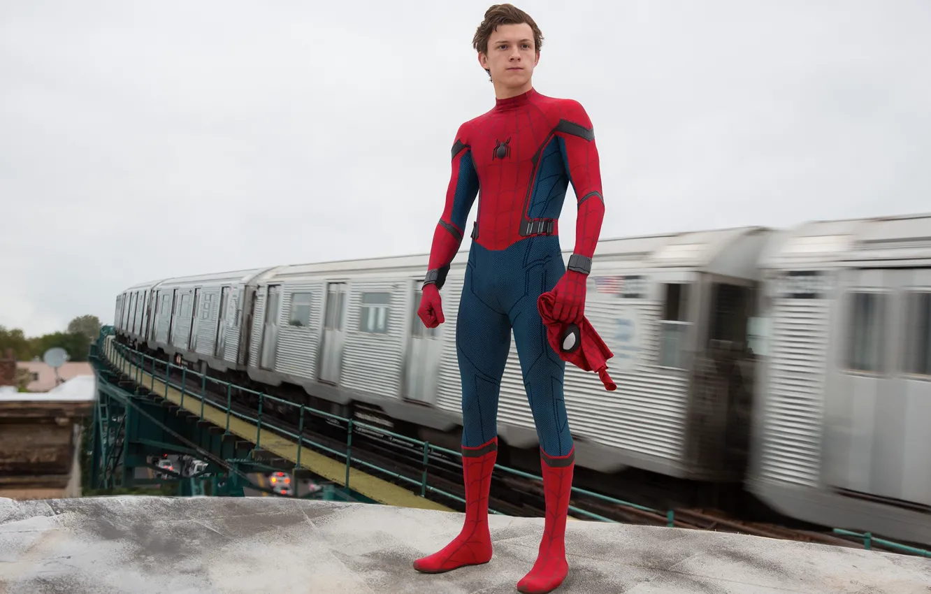 Фото обои cinema, spider, logo, boy, Marvel, movie, Spider-man, hero