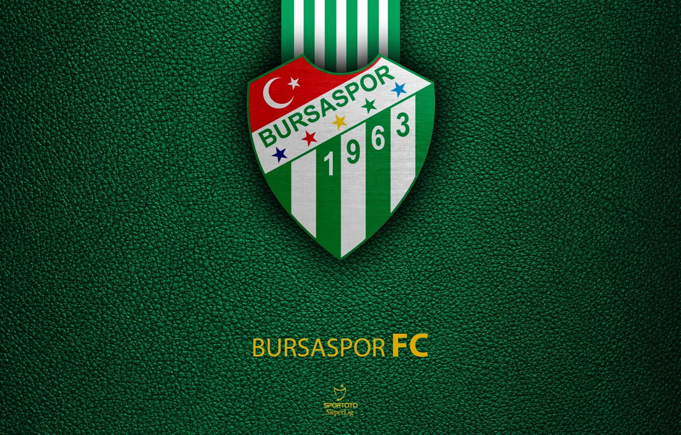 Фото обои wallpaper, sport, logo, football, Bursaspor, Turkish Superlig