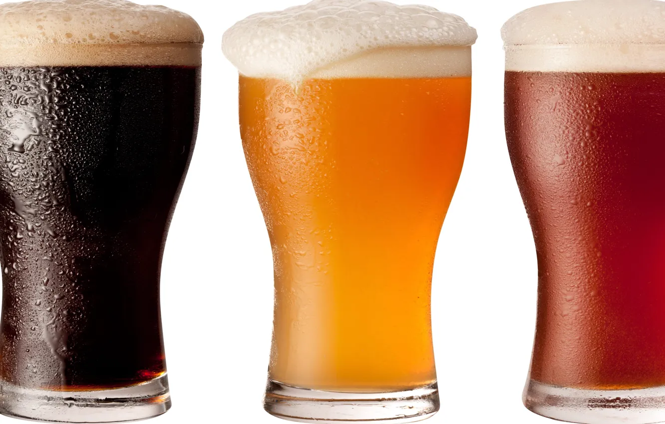 Фото обои пена, пиво, стакат