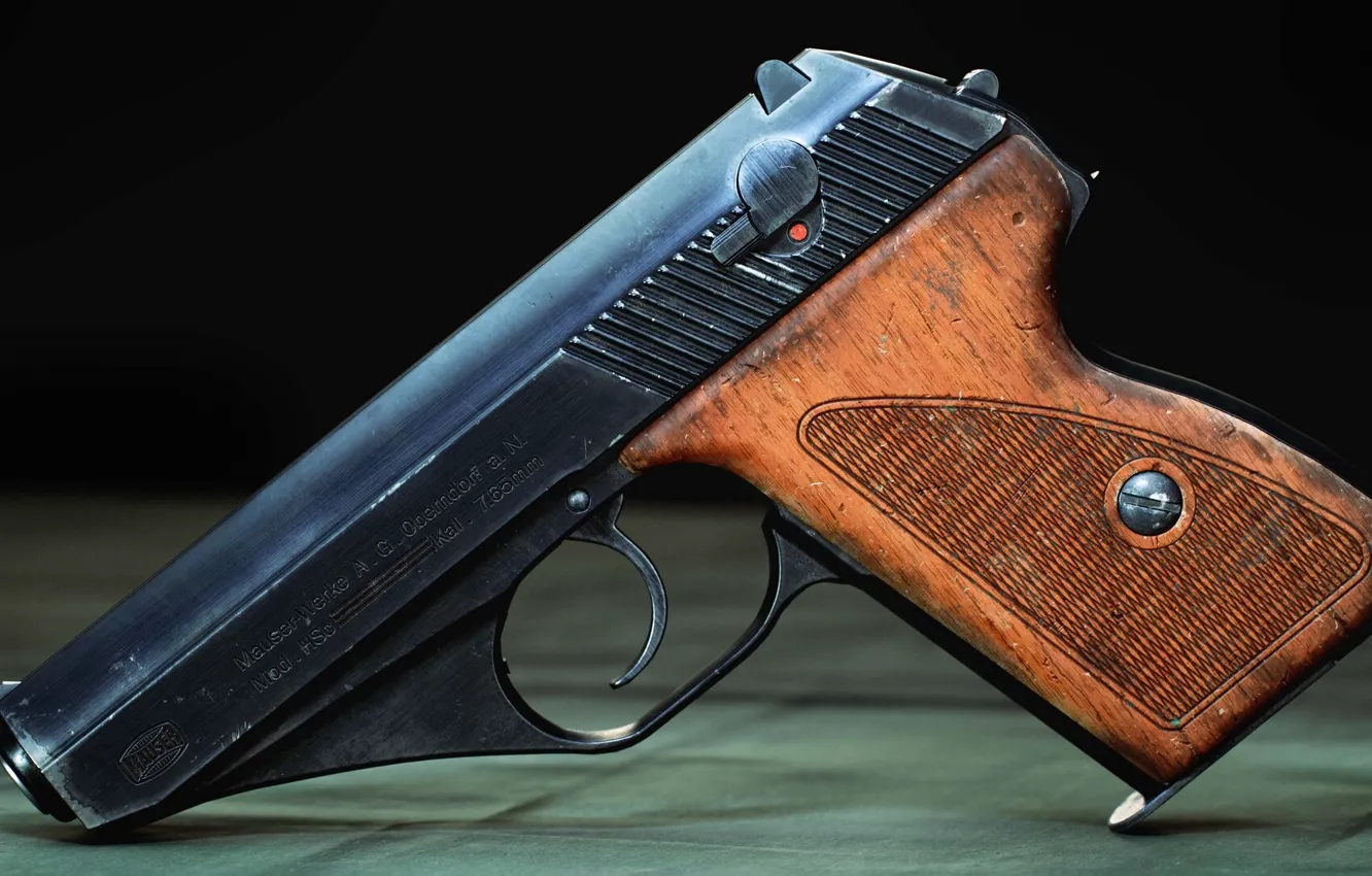 Фото обои Германия, Mauser HSc, Самозарядный пистолет