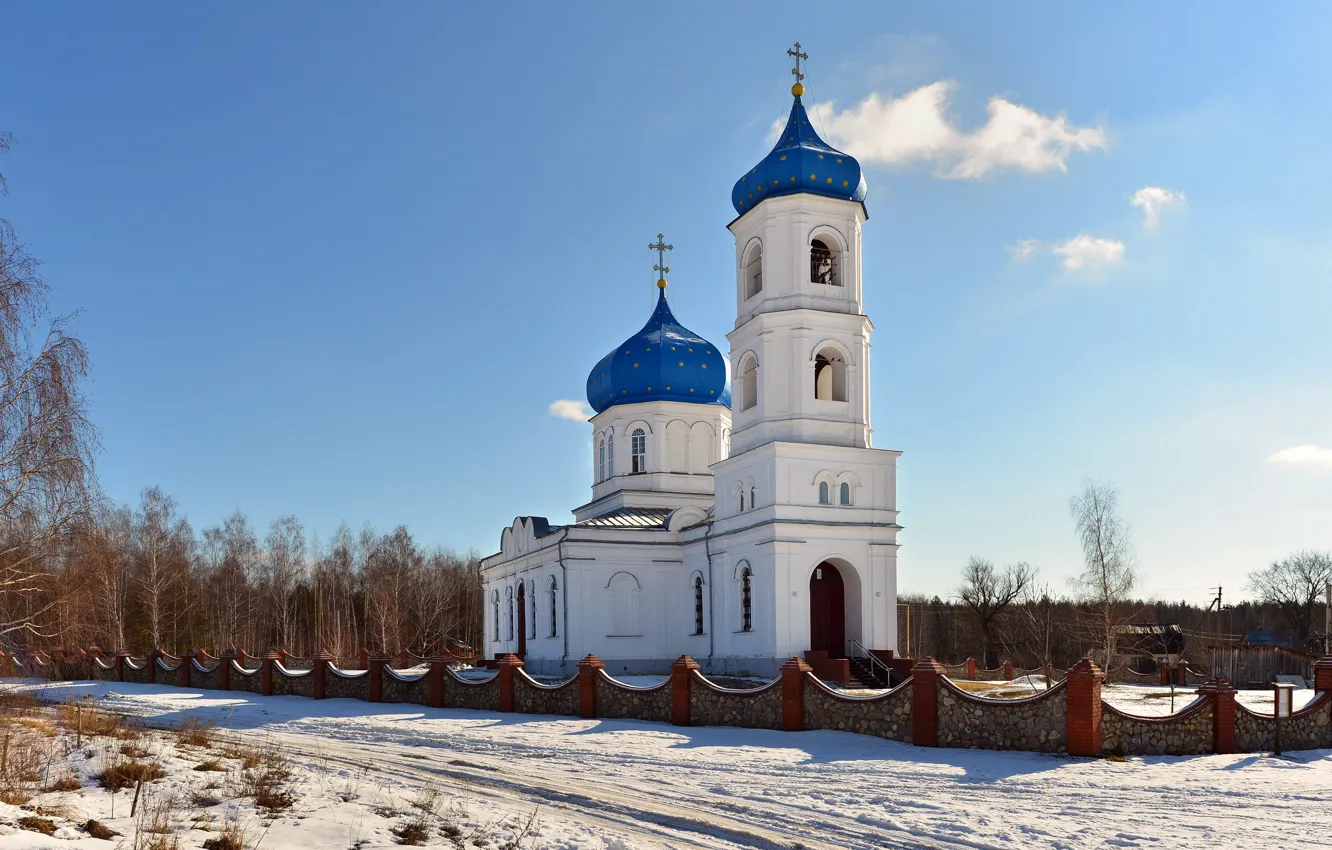 Фото обои россия, русь, Покровская церковь