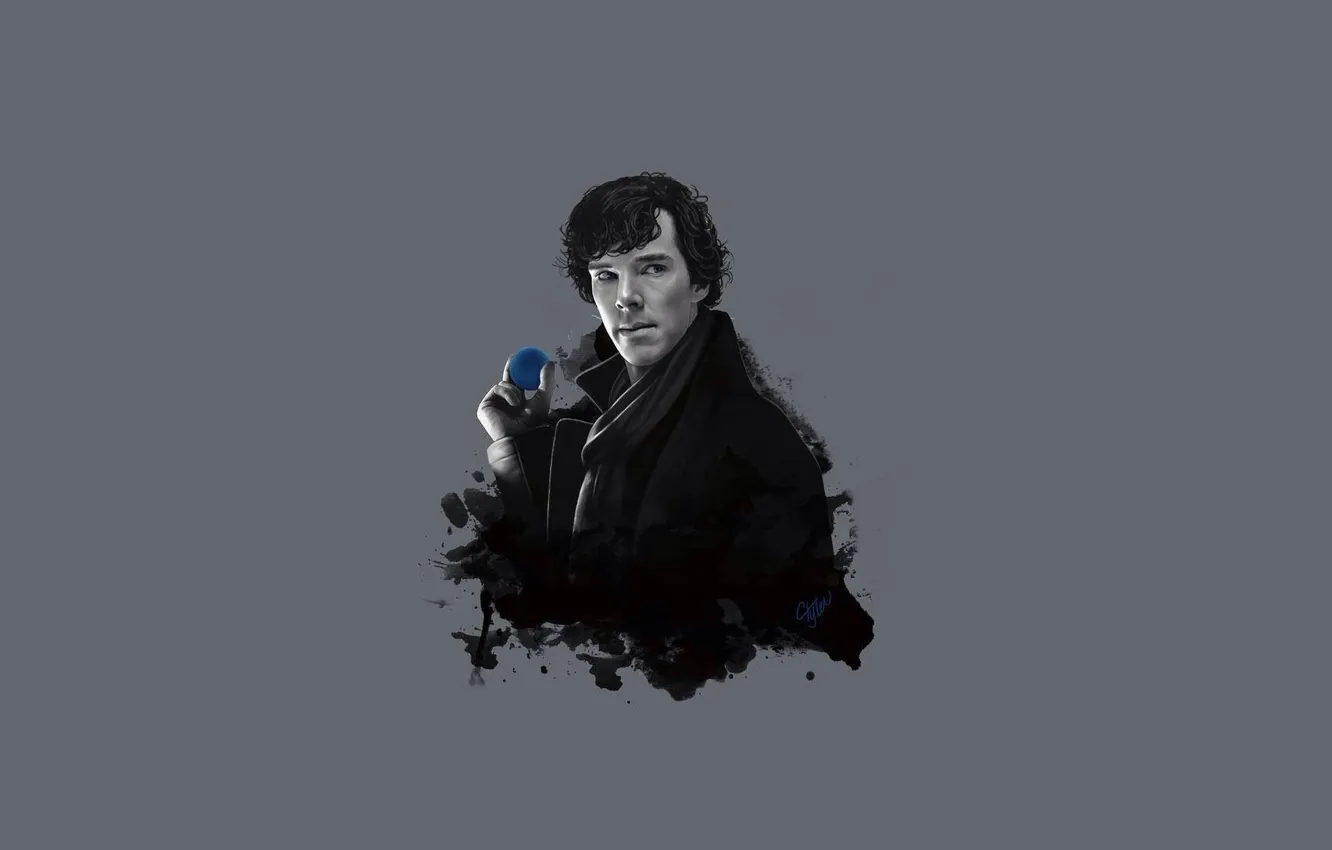 Фото обои Шерлок Холмс, Бенедикт Камбербэтч, Sherlock, Sherlock BBC, Sherlock Holmes, Sherlock (сериал)