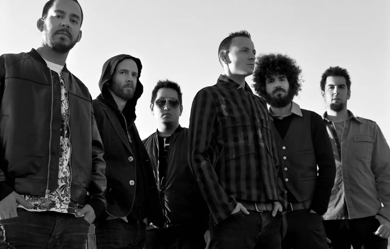 Фото обои linkin park, mike, band
