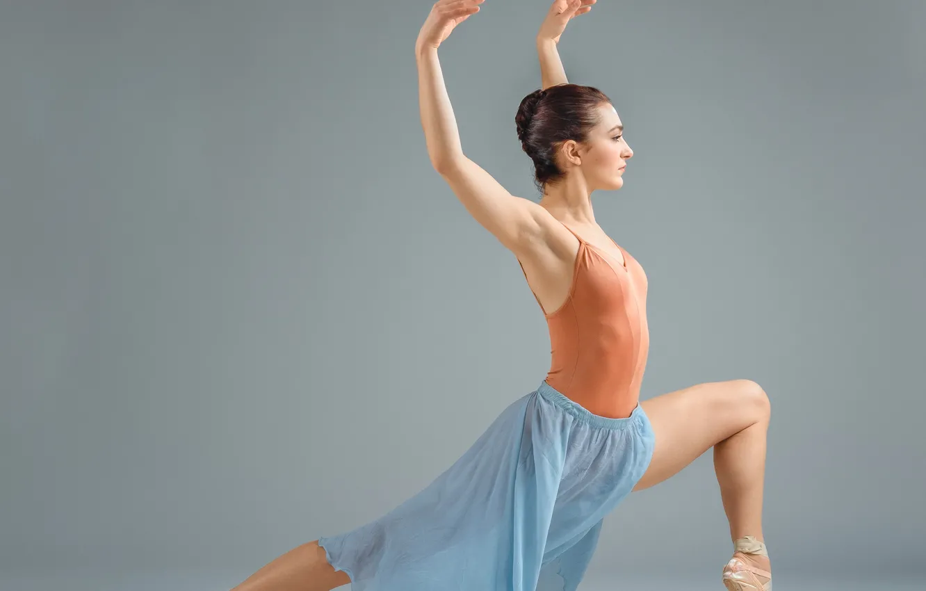 Фото обои танец, ножки, балерина, пуанты, Saulius Ke