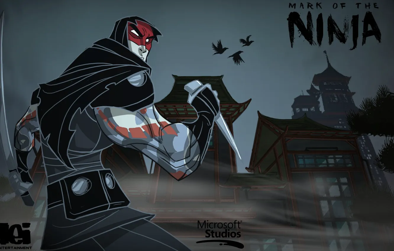 Фото обои игры, игра, Ninja, Mark of the ninja