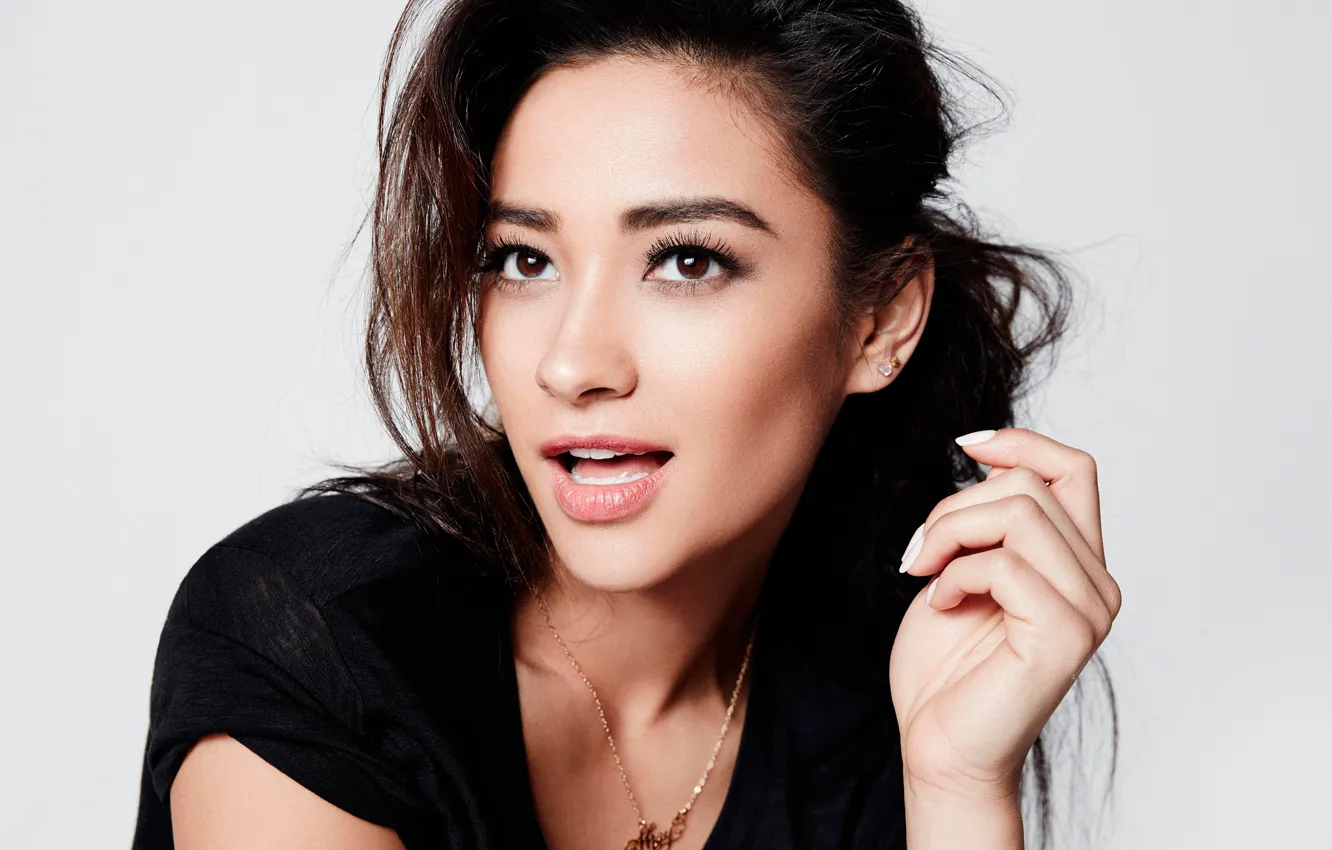 Фото обои фотосессия, Shay Mitchell, Yahoo Style, Шей Митчелл