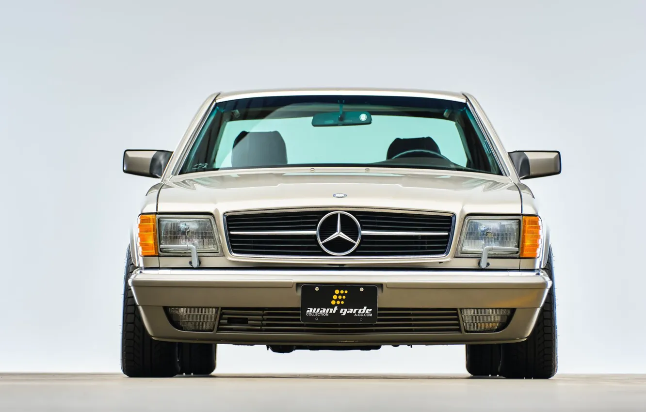 Фото обои COUPE, Mercedes - Benz, C126, 560SEC