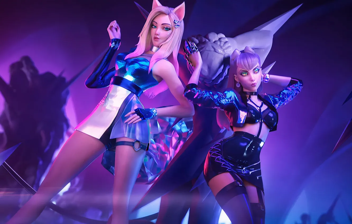 Фото обои девушки, игра, game, character, персонаж, League of Legends, LOL, Лига Легенд