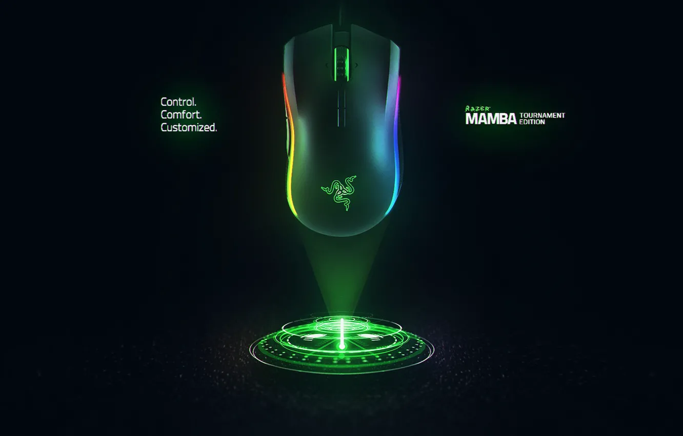 Фото обои hi-tech, Игровые мыши, Razer Mamba Chroma