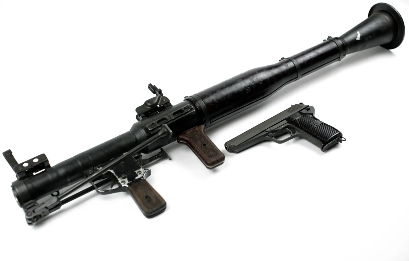 Фото обои пистолет, РПГ, Ручной противотанковый гранатомёт, cz52