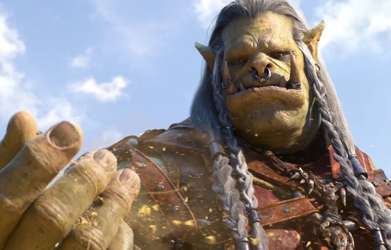 Фото обои World of Warcraft, орк, Битва за Азерот, Battle for Azeroth, Варок Саурфанг, Varok Saurfang, Новый …