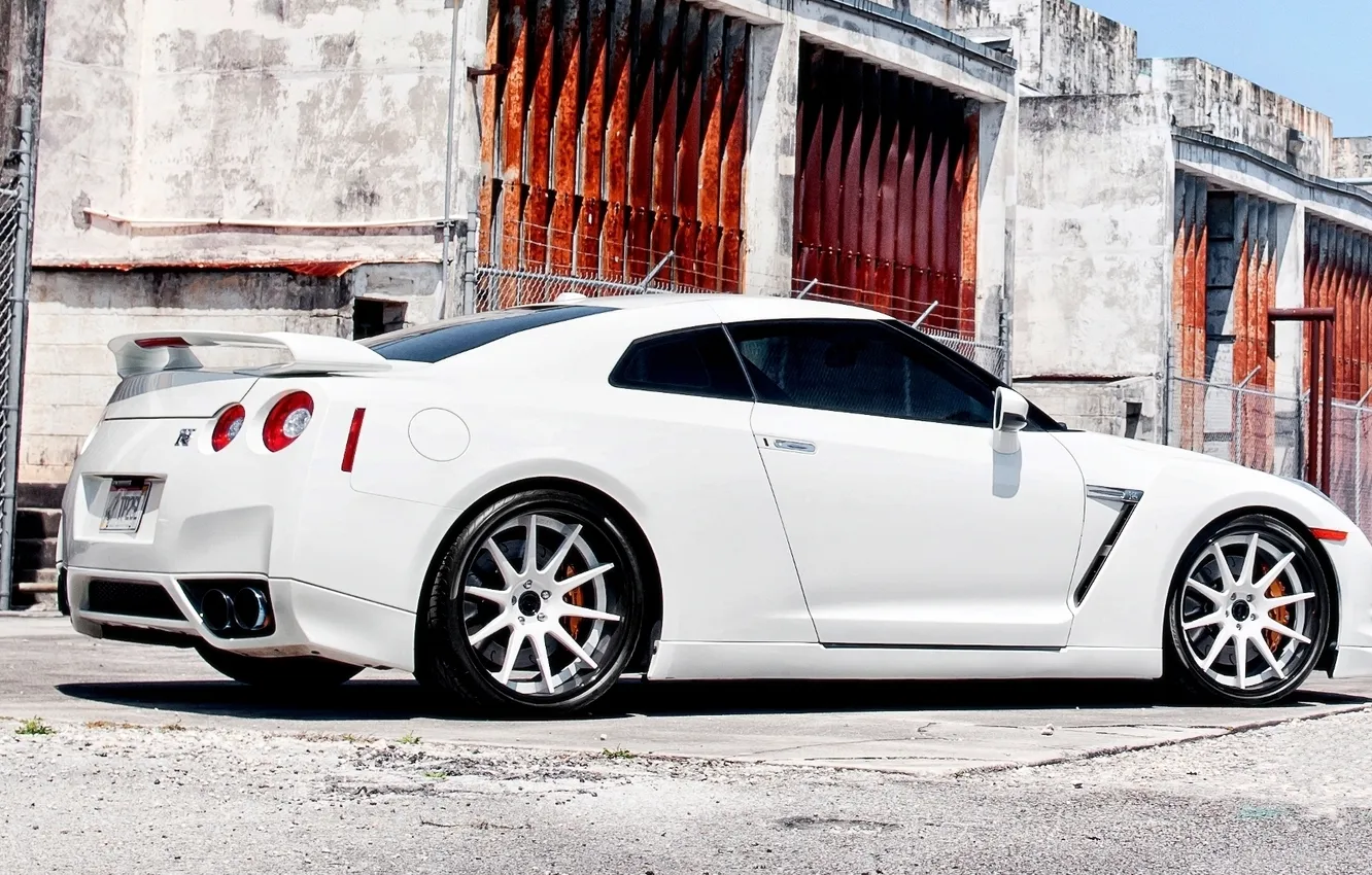 Фото обои car, машина, nissan gt-r