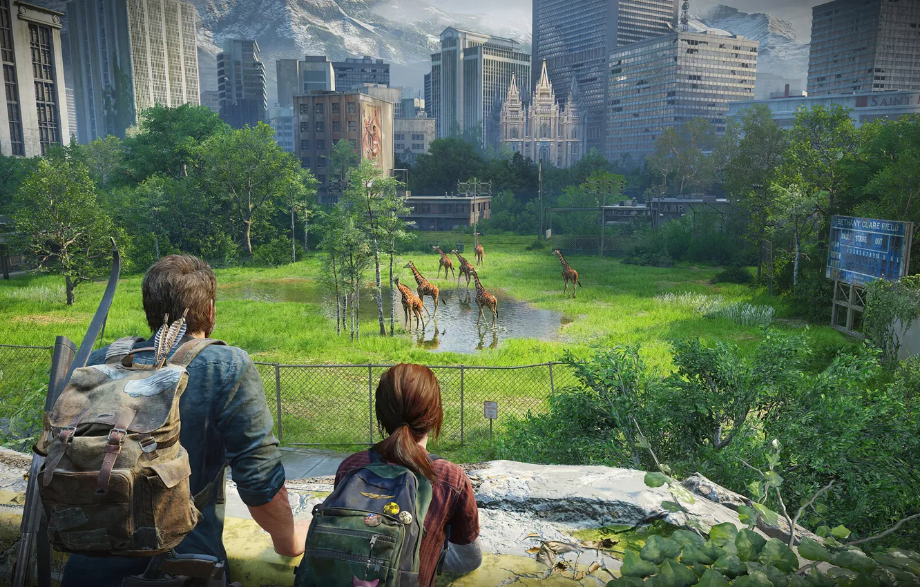 Фото обои atmosphere, Naughty Dog, Game Art, The Last of Us Part I, Character Modeling, Art Blast, …
