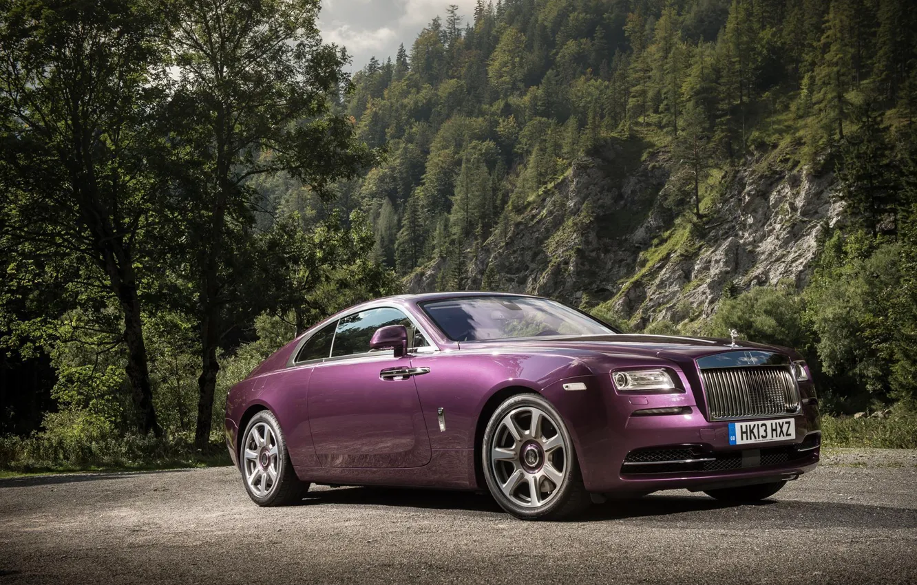 Фото обои Rolls-Royce, Coupe, роллс-ройс, Wraith, врайт
