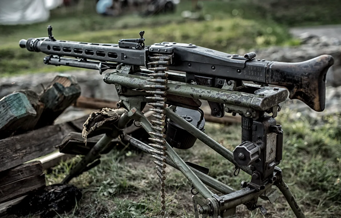 Фото обои оружие, войны, пулемёт, немецкий, мировой, Второй, времён, MG 42
