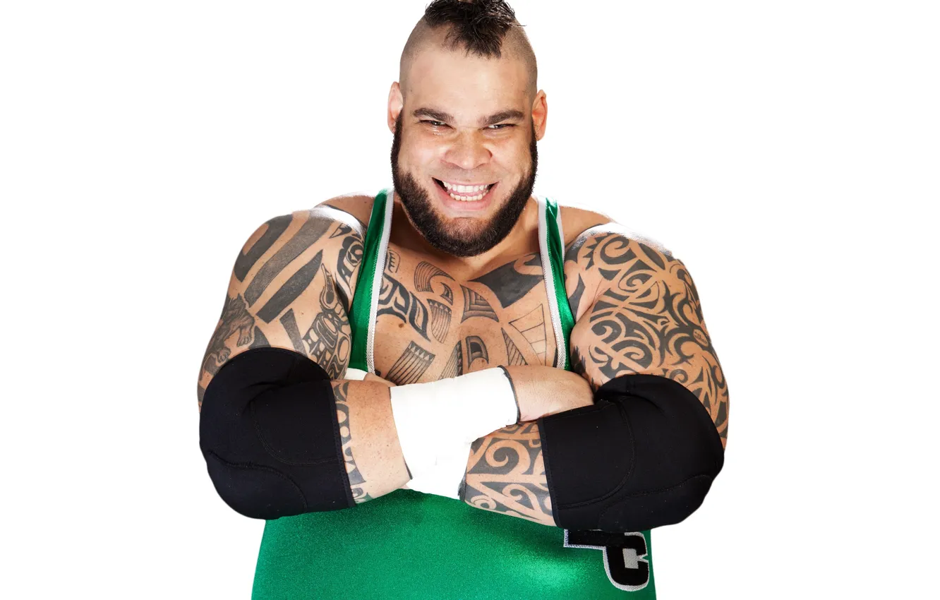 Фото обои тату, актёр, татуировки, рестлер, WWE, tattoos, Impact Wrestling, Бродус Клэй