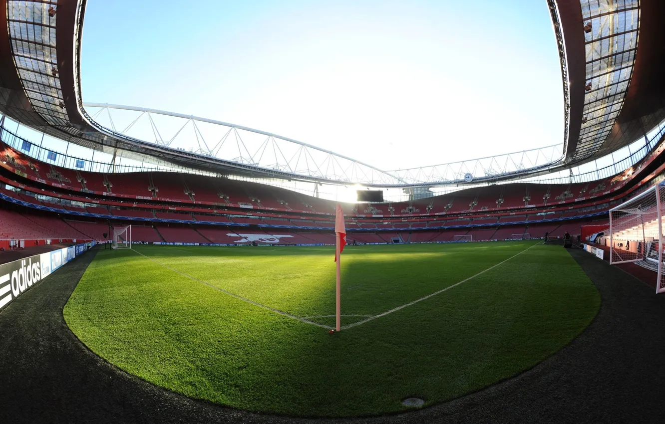 Фото обои wallpaper, sport, stadium, football, Emirates Stadium, Arsenal FC