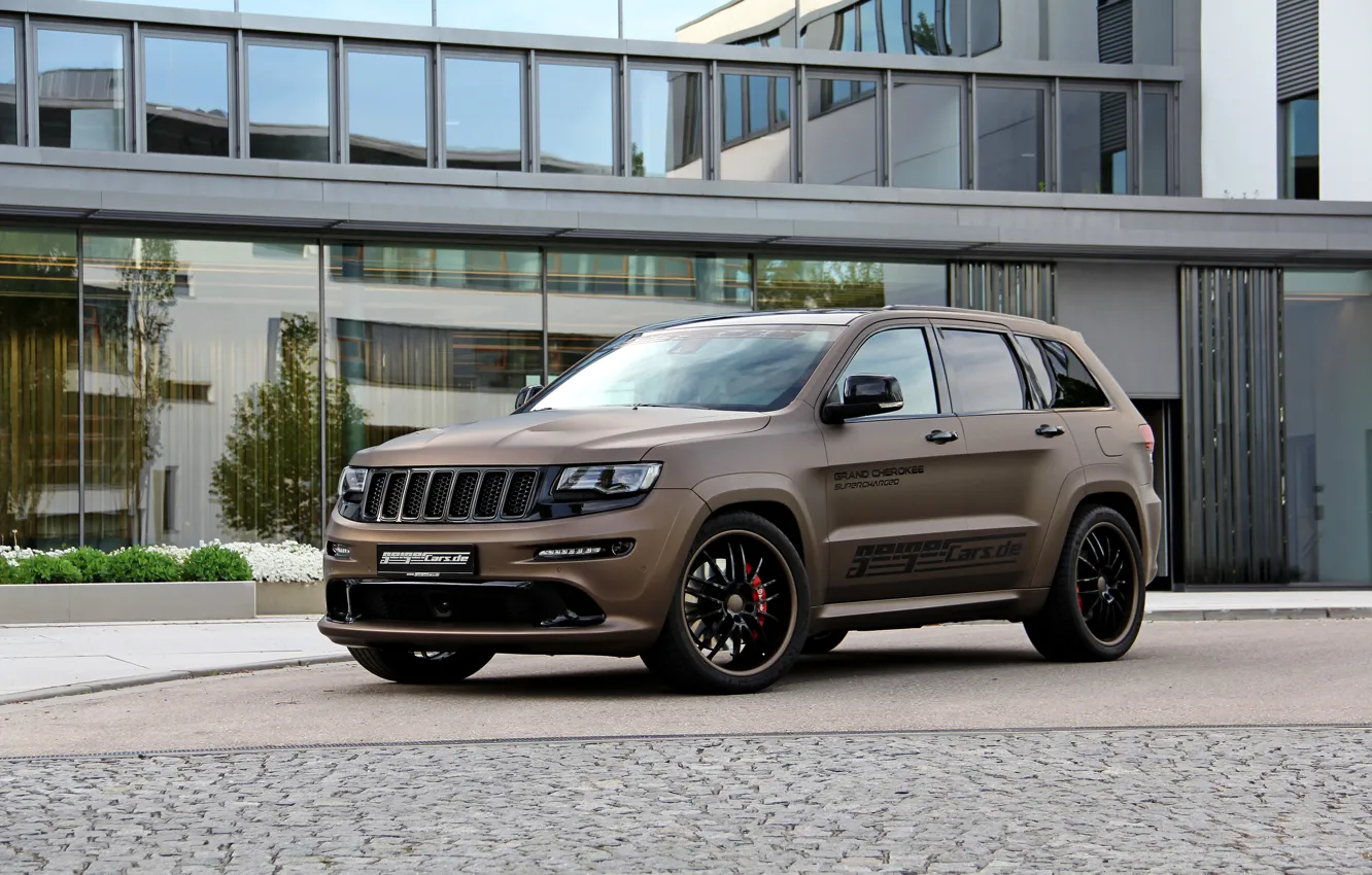 Фото обои джип, SRT, Jeep, Grand Cherokee, Geiger, чероки, 2015, WK2