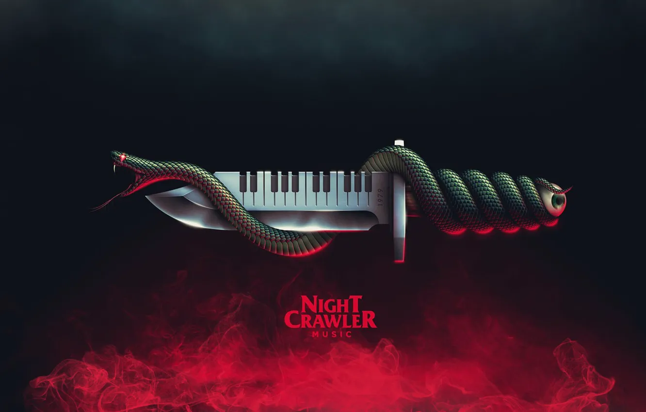 Фото обои Art, Music, Nightcrawler, Synthwave, Darksynth, George Gold, Night Crawler, Night Crawler Music