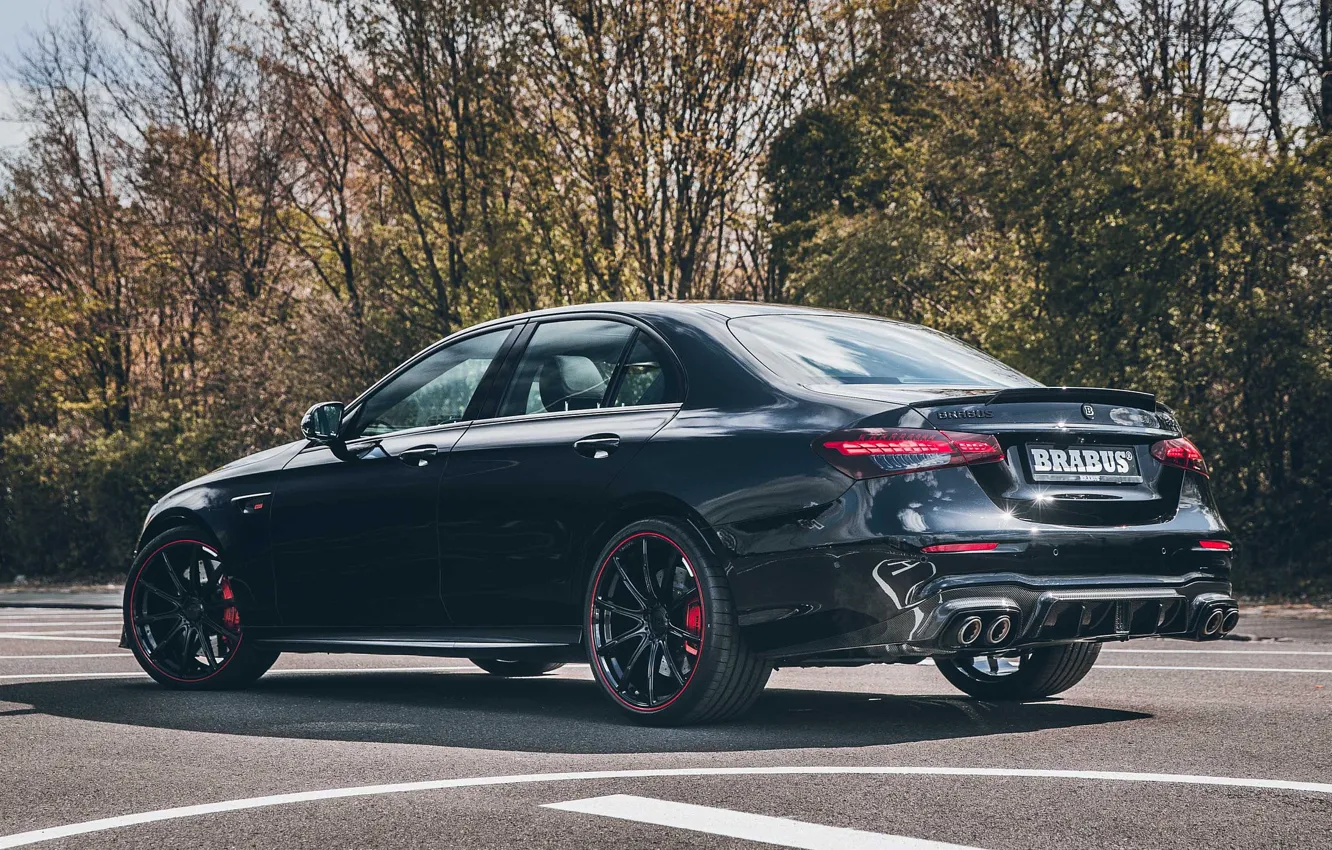 Фото обои Mercedes, Benz, Brabus, E Class, Mercedes Benz AMG E63 S Brabus 800